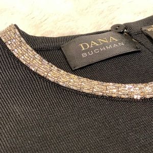 Dana Buchman Beaded Knit Blouse